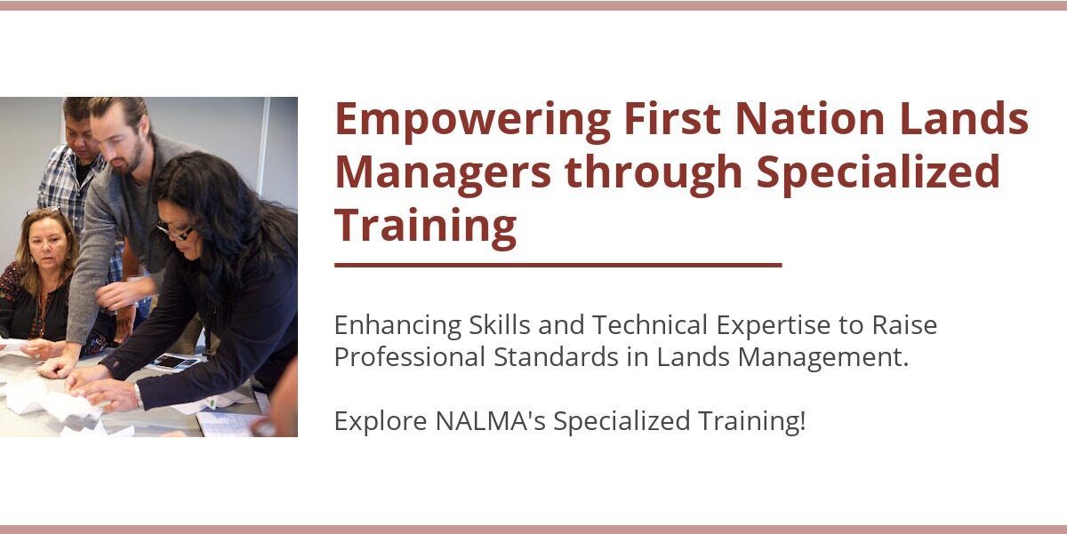 More information NALMA Specialized Training