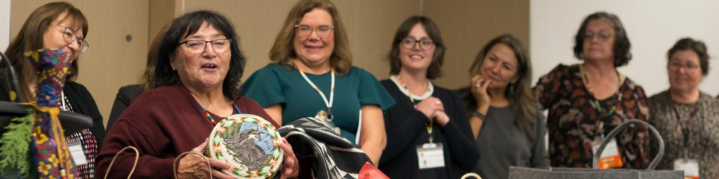 Honouring A. Leona Irons at the 13th National Gathering, Halifax, NS